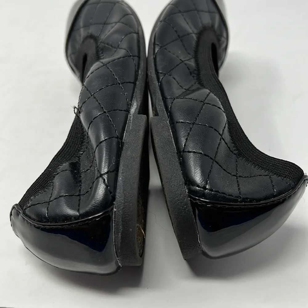 Children’s Place Black Round Toe Ballet Flat Shoes Girl’s Size 13